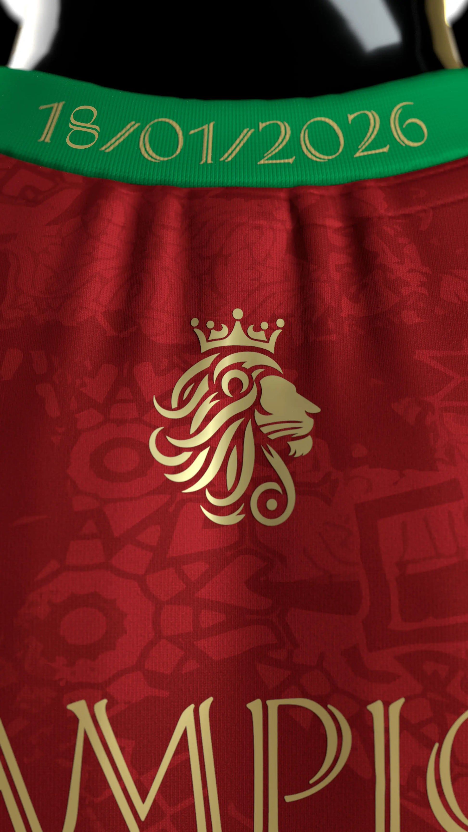 Maillot Maroc - Édition Champion D'Afrique